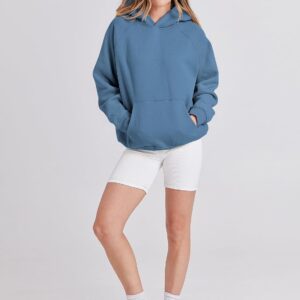 Women Oversized Fleece Long Sleeve Pullover Sweatshirt - Image 3
